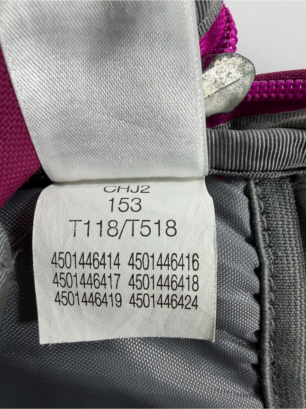 The North Face Haystack Backpack Pink Bird Print School Laptop Travel Bag - Picture 5 of 11